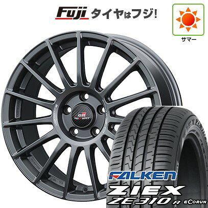 【新品国産車用5穴100】 夏タイヤ ホイール4本セット 215/40R18 ファルケン ジークス ZE310R エコラン(限定) OZ スーパーツーリズモ TGR-WRT 18インチ(送料無料)