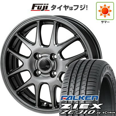 【新品国産4穴100車】 夏タイヤ ホイール4本セット 185/55R15 ファルケン ジークス ZE310R エコラン(限定) モンツァ ZACK JP-205 15インチ(送料無料) サマータイヤ