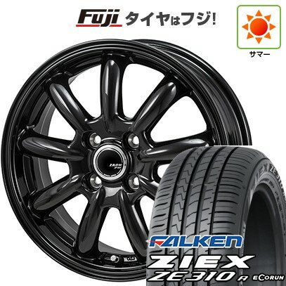 【新品国産4穴100車】 夏タイヤ ホイール4本セット 185/55R15 ファルケン ジークス ZE310R エコラン(限定) モンツァ ZACK JP-209 15インチ(送料無料) サマータイヤ
