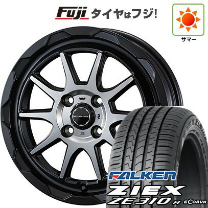 【新品国産車用4穴100】 夏タイヤ ホイール4本セット 195/45R16 ファルケン ジークス ZE310R エコラン(限定) WEDS ウェッズアドベンチャー マッドヴァンス 06 16インチ(送料無料)