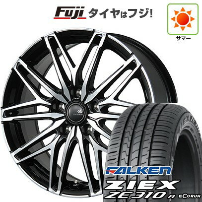 【新品国産車用5穴114.3】 夏タイヤ ホイール4本セット 205/55R16 ファルケン ジークス ZE310R エコラン(限定) トピー セレブロ WA45 16インチ(送料無料)