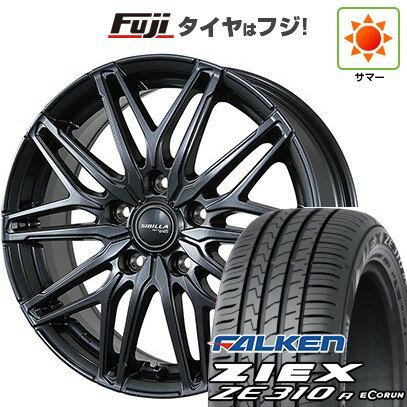 【新品国産車用5穴100】 夏タイヤ ホイール4本セット 205/55R16 ファルケン ジークス ZE310R エコラン(限定) トピー シビラ NEXT W45 16インチ(送料無料)
