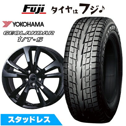 【新品】輸入車用 プジョー リフター スタッドレスタイヤ ホイール4本セット 215/60R17 ヨコハマ ジオランダー I/T-S G073 スマートライン 365 7J 17インチ(送料無料)
