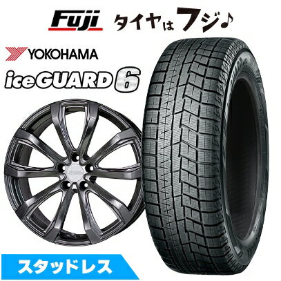 【新品】レクサスLS(ナット車) スタッドレスタイヤ ホイール4本セット 245/45R20 ヨコハマ アイスガード6 シックスIG60 ZPS ホットスタッフ シュティッヒ レグザスフォージド FS-01 トヨタ・レクサス用 8.5J 20インチ(送料無料)
