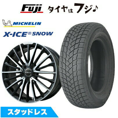 【新品】輸入車用 ベンツEクラス（W214） スタッドレスタイヤ ホイール4本セット 245/45R19 ミシュラン エックスアイス スノー ユーロアクシス オーパス(ブラックポリッシュ) 8J 19インチ(送料無料)