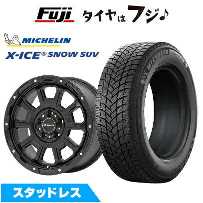 【新品】輸入車用 ラングラー スタッドレスタイヤ ホイール4本セット 265/70R17 ミシュラン エックスアイス スノー SUV(特価限定) ジャオス アダマスBL5 7.5J 17インチ(送料無料)