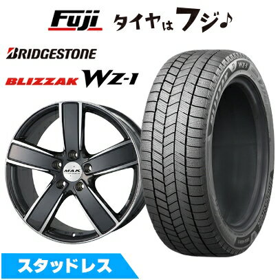 【新品】輸入車用 カイエン スタッドレスタイヤ ホイール4本セット 275/45R20 ブリヂストン ブリザック WZ-1 MAK ツーリズモ FF 9J 20インチ(送料無料)