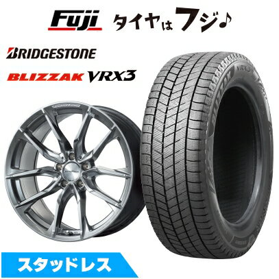【新品】輸入車用 ベンツGLE（W167） スタッドレスタイヤ ホイール4本セット 255/50R19 ブリヂストン ブリザック VRX3 ユーロテック GL-LINE(クロームハイパーシルバー) 8J 19インチ(送料無料)