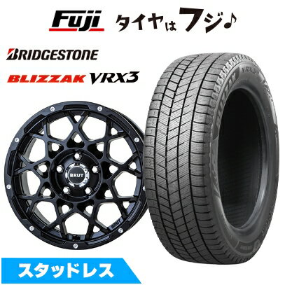 【新品】輸入車用 レネゲード スタッドレスタイヤ ホイール4本セット 215/65R16 ブリヂストン ブリザック VRX3 トライスター BRUT BR-55 6.5J 16インチ(送料無料)