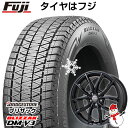 輸入車用 イヴォーク 2012-19 スタッドレスタイヤ ホイール4本セット 225/65R17 ブリヂストン ブリザック DM-V3 DMV3 ユーロテック VP-LINE(グロスブラック) 17インチ(送料無料)