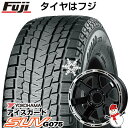 【新品】プラド/ハイラックス スタッドレスタイヤ ホイール4本セット 265/60R18 ヨコハマ アイスガード SUV G075 ホットスタッフ マッドクロス MC-76 ブラックリムポリッシュ 18インチ(送料無料)