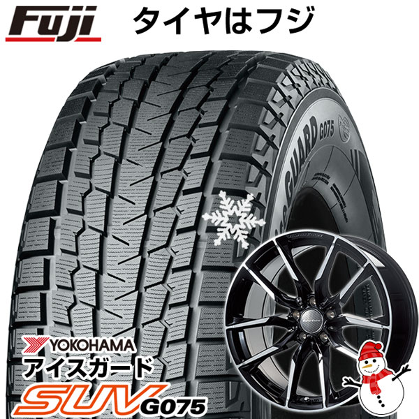 【新品】輸入車用 ベンツGLE（W167） スタッドレスタイヤ ホイール4本セット 255/50R19 ヨコハマ アイスガード SUV G075 ユーロテック GL-LINE(ブラックポリッシュ) 19インチ(送料無料)