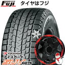 【新品】ジムニーシエラ用 スタッドレスタイヤ ホイール4本セット 195/80R15 ヨコハマ アイスガード SUV G075 レアマイスター LMG shuriken グロスブラック/レッドリム 15インチ(送料無料)