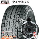 【新品】ジムニーシエラ用 スタッドレスタイヤ ホイール4本セット 195/80R15 ヨコハマ アイスガード SUV G075 ビッグウエイ B-LUGNAS FRD(マットブラック/ブラッククリアリム) 15インチ(送料無料)