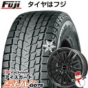 【新品】輸入車用 VW（ティグアン） スタッドレスタイヤ ホイール4本セット 235/55R18 ヨコハマ アイスガード SUV G075 ユーロアクシス ガヤW5(グロスブラック/リムポリッシュ) 18インチ(送料無料)