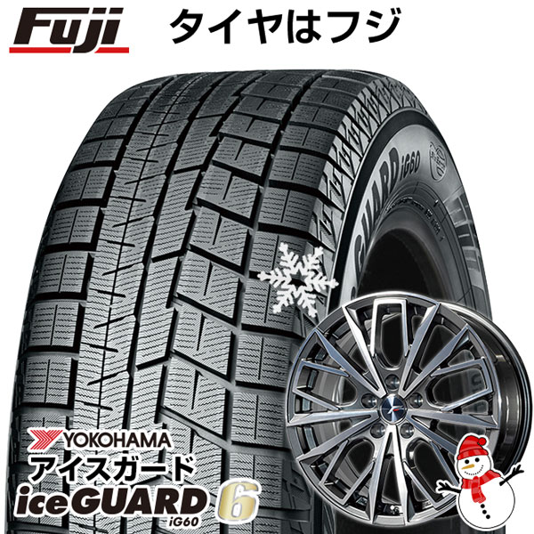 【新品】レクサスLS スタッドレスタイヤ ホイール4本セット 245/45R20 ヨコハマ アイスガード シックスIG60 ZPS レアマイスター L-Fファースト ガンメタポリッシュ(平座ナット) 20インチ(送料無料)