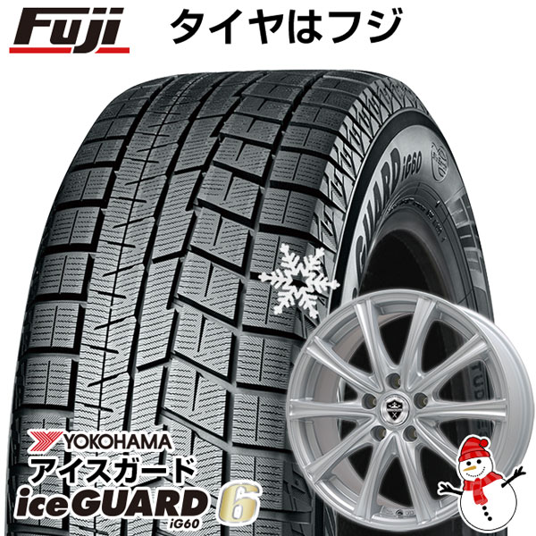 【取付対象】 【送料無料 シエンタ 5穴/100】 YOKOHAMA ヨコハマ アイスガード シックスIG60. 185/60R15 15インチ スタッドレスタイヤ ホイール4本セット BRANDLE ブランドル ER16 5.5J 5.50-15