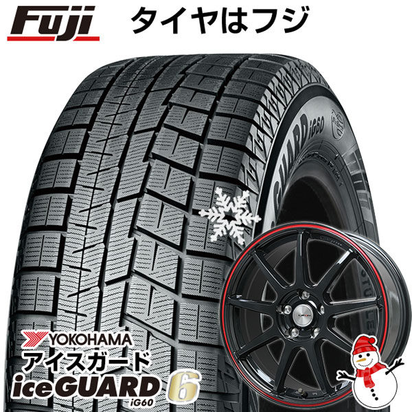 【新品】アルファード/ヴェルファイア等 スタッドレスタイヤ ホイール4本セット 215/65R16 ヨコハマ アイスガード6 シックスIG60 レアマイスター LMスポーツLM-QR 16インチ(送料無料)