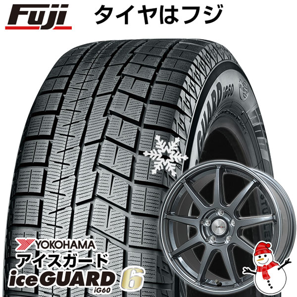 【新品】アルファード/ヴェルファイア等 スタッドレスタイヤ ホイール4本セット 215/65R16 ヨコハマ アイスガード6 シックスIG60 レアマイスター LMスポーツLM-QR 16インチ(送料無料)