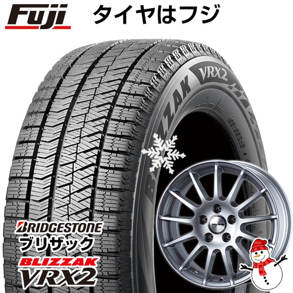 【新品】輸入車用 ベンツAクラス（W177） スタッドレスタイヤ ホイール4本セット 205/55R17 ブリヂストン ブリザック VRX2 ウェッズ アーヴィン F01 17インチ(送料無料)