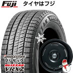 【新品 軽自動車】ハスラー デリカミニ(4WD) スタッドレスタイヤ ホイール4本セット 165/60R15 ブリヂストン ブリザック VRX2 プレミックス プディン(マットブラック) 15インチ(送料無料)