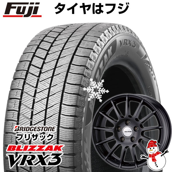 【新品】輸入車用 ベンツAクラス（W177） スタッドレスタイヤ ホイール4本セット 205/60R16 ブリヂストン ブリザック VRX3 ウェッズ アーヴィン F01 16インチ(送料無料)