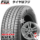 輸入車用 VW（ポロ AW） スタッドレスタイヤ ホイール4本セット 215/45R17 ブリヂストン ブリザック VRX3 ユーロテック ガヤ エリージ(シルバー) 17インチ(送料無料)