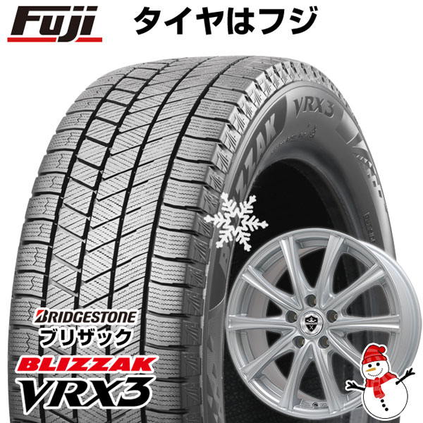 【新品国産5穴114.3車】 スタッドレスタイヤ ホイール4本セット 235/60R18 ブリヂストン ブリザック VRX3 ブランドル ER16 18インチ(送料無料)