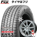 カローラスポーツ用 スタッドレスタイヤ ホイール4本セット 205/55R16 ブリヂストン ブリザック VRX3 レアマイスター LMスポーツLM-QR ハイパーシルバー 16インチ(送料無料)