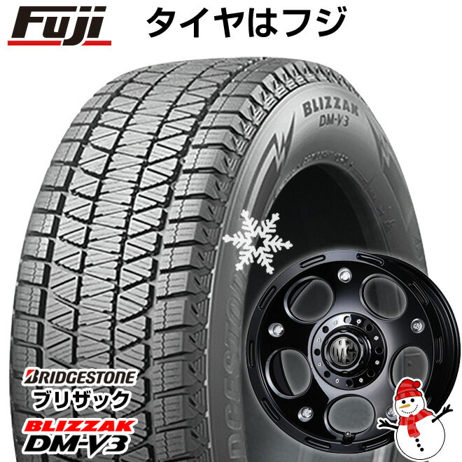 【新品】プラド/ハイラックス スタッドレスタイヤ ホイール4本セット 265/65R17 ブリヂストン ブリザック DM-V3 クリムソン マーテルギア(MG) デーモン【限定】 17インチ(送料無料)