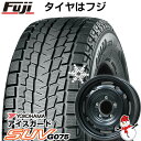 ジムニー スタッドレスタイヤ ホイール4本セット 185/85R16 ヨコハマ アイスガード SUV G075 レアマイスター LMG OFF-STYLE 2 (マットブラック) 16インチ(送料無料)