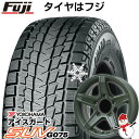 ジムニー スタッドレスタイヤ ホイール4本セット 185/85R16 ヨコハマ アイスガード SUV G075 プレミックス エステラ(オリーブグリーン) 16インチ(送料無料)