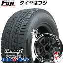 【新品】ジムニー スタッドレスタイヤ ホイール4本セット 185/85R16 グリップマックス アイスX SUV BSW ブラックサイドウォール(限定2022年製) ビッグウエイ B-MUD K(グロスブラックリムポリッシュ) 16インチ(送料無料)