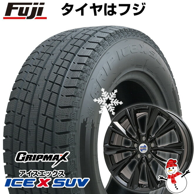 【新品】輸入車用 BMW X3（G01） スタッドレスタイヤ ホイール4本セット 225/60R18 グリップマックス アイスX SUV BSW ブラックサイドウォール(限定) ケレナーズスポーツ X-LINE 7.5J 18インチ(送料無料)