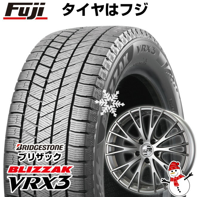 【新品】輸入車用 マカン スタッドレスタイヤ ホイール4本セット 235/60R18 ブリヂストン ブリザック VRX3 MAK レネン 18インチ(送料無料)