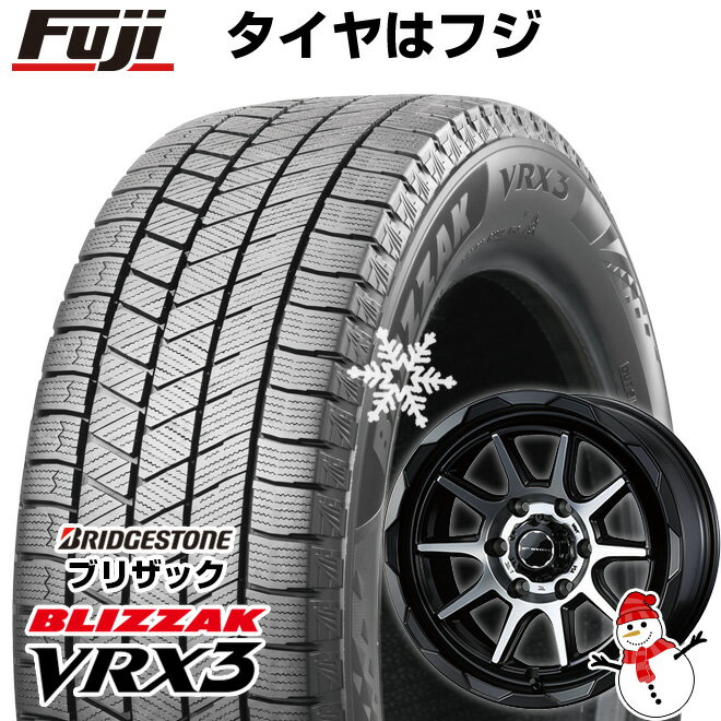 【新品】プラド/ハイラックス スタッドレスタイヤ ホイール4本セット 265/60R18 ブリヂストン ブリザック VRX3 ウェッズ ウェッズアドベンチャー マッドヴァンス 06 18インチ(送料無料)