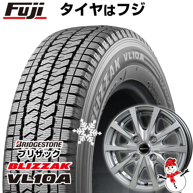 ڿʡۥ󥨡ȥå åɥ쥹 ۥ4ܥå 175/80R14 99/98N ֥¥ȥ ֥ꥶå VL10A ۥåȥå Х BN-02 14(̵)