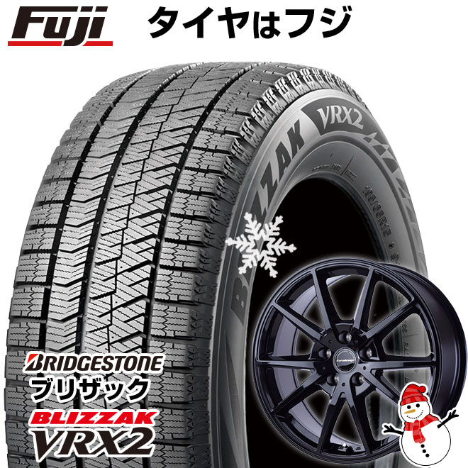 【新品】輸入車用 MINI（F60 JCW） スタッドレスタイヤ ホイール4本セット 225/50R18 ブリヂストン ブリザック VRX2 ユーロデザイン スウィンドン 18インチ(送料無料)