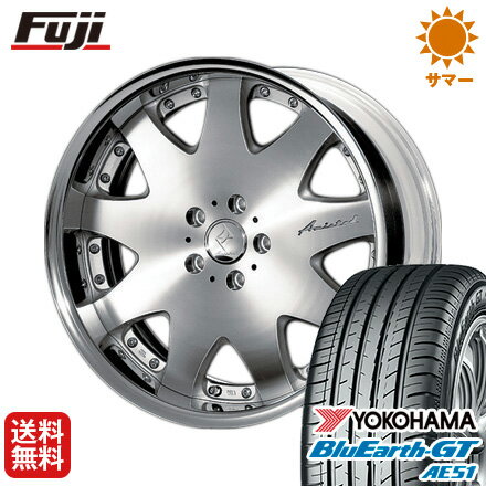 ホイール4本セット 【送料無料】 ヨコハマ 225/40R19 ブルーアース サマータイヤ 【YOsum19】 GT AE51 19インチ MID RMP 025F 8J 8.00-19 YOKOHAMA