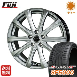 【送料無料】205/55R1616インチHOTSTUFFホットスタッフエクシーダーE046.5J6.50-16SAFFIROサフィーロSF5000(限定)サマータイヤホイール4本セット