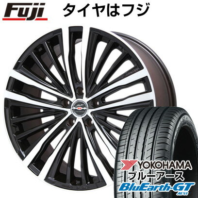 【新品国産車用5穴114.3】 夏タイヤ ホイール4本セット 225/40R19 ヨコハマ ブルーアース GT AE51 共豊 シャレン XR-75 モノブロック 19インチ(送料無料)