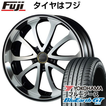 【新品国産5穴114.3車】 夏タイヤ ホイール4本セット 225/35R19 ヨコハマ ブルーアース GT AE51 エムズスピード ジュノウ バベル 19インチ(送料無料)