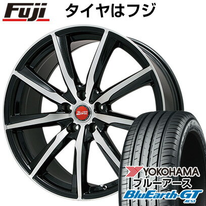 【新品国産5穴114.3車】 夏タイヤ ホイール4本セット 245/40R19 ヨコハマ ブルーアース GT AE51 ビッグウエイ B-WIN ヴェノーザ9 19インチ(送料無料) サマータイヤ