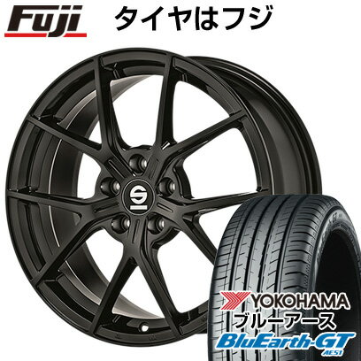 【新品国産5穴114.3車】 夏タイヤ ホイール4本セット 245/40R19 ヨコハマ ブルーアース GT AE51 OZ SPARCO ポディオ 19インチ(送料無料) サマータイヤ