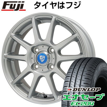 【取付対象】 【送料無料】 165/65R14 14インチ BRANDLE ブランドル 302 4.5J 4.50-14 DUNLOP ダンロップ エナセーブ EC204 サマータイヤ ホイール4本セット