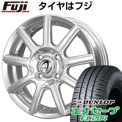 【新品 軽自動車】エブリイワゴン 夏タイヤ ホイール4本セット 165/50R15 ダンロップ エナセーブ EC204 テクノピア アルテミス NS9 15インチ(送料無料)