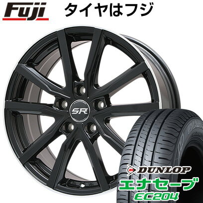 【新品 軽自動車】ハスラー デリカミニ(4WD) 夏タイヤ ホイール4本セット 165/60R15 ダンロップ エナセーブ EC204 ブランドル N52B 15インチ(送料無料) サマータイヤ