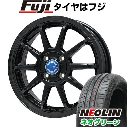 取付対象 車用品 送料無料 175 65r15 175 65r15 15インチ Brandle Line Neolin ブランドルライン カルッシャー ブラック 5 5j 5 50 15 Neolin ネオリン ネオグリーン 限定 サマータイヤ ホイール4本セット フジ スペシャルセレクション