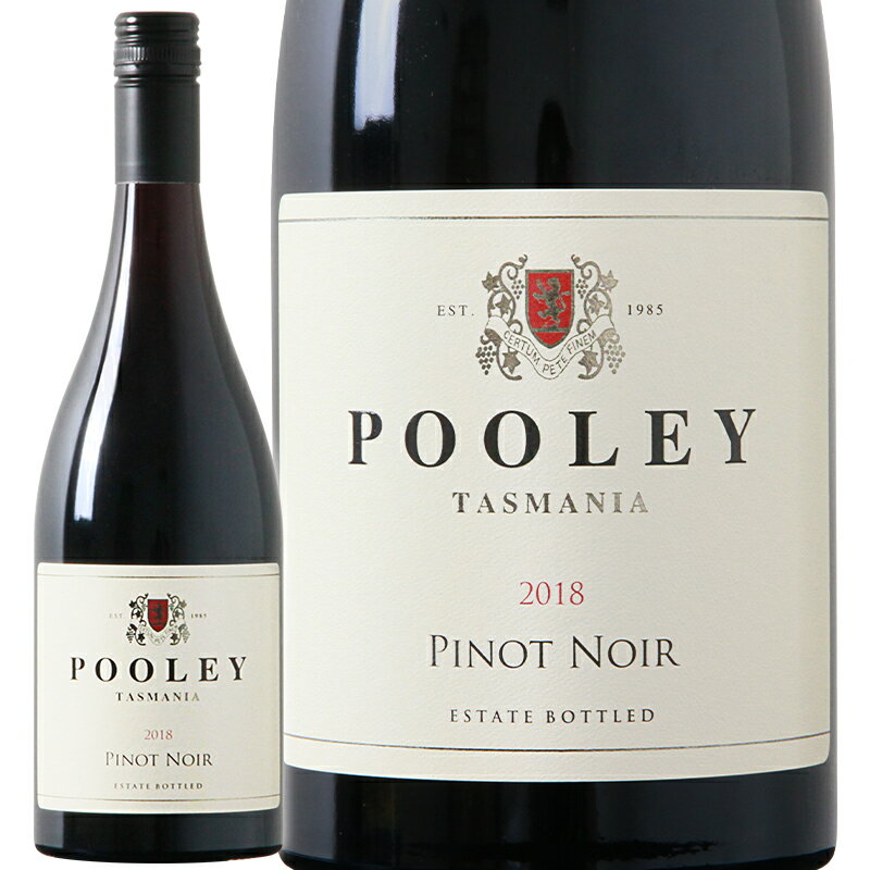 ワイン 赤ワイン Pooley Wines プーリー ワインズ プーリー ピノ ノワール 2018【正規輸入品】※沖縄・..