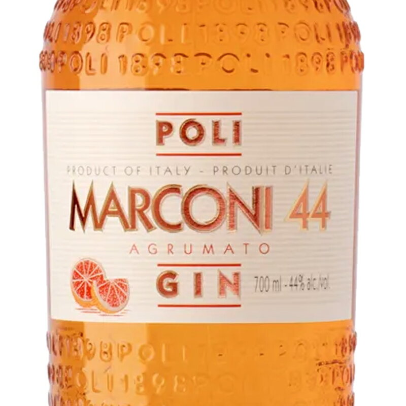 【7/20限定 5と0のつく日 ポイント5倍！ 23：59まで！】蒸留酒 ジン Poli ポーリ ポーリ マルコーニ 44 ジン【正規輸入品】※沖縄・離島は別途送料